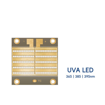 Impressora offset Impressora 3D de alta intensidade Mercado de cura 365nm 385nm 395nm Customizado 300w 3535 Series UVA LED COB Chips