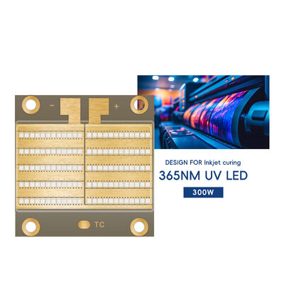 Impressora 3D Offset de mercado de curagem de alta intensidade Impressora 3D personalizada 200w 3535 série 365nm 385nm 395nm LED UVA de alta potência