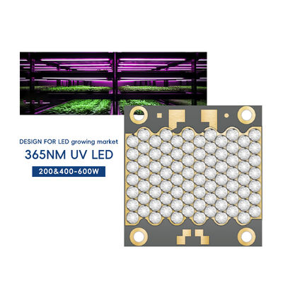 Máquinas de exposição Impressora a jato de tinta Impressora 3D de cura UV 110W Série 3535 Personalizada 365nm 385nm 395nm LED UVA de alta potência