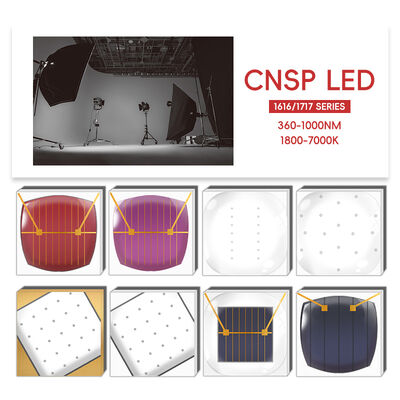 Melhor Preço Luz de Preenchimento LED Luz de Palco Personalizada Série 3W 1616 1717 6000-7000K Fotográfica 365-1000nm Chip LED COB CNSP