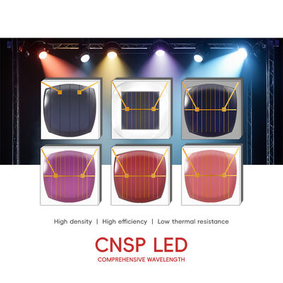 Chip LED CNSP ALN de Cobre de Alto Lúmen 2W 3W Comprimento de Onda Completo 365/1600Nm Branco Quente/Frio 1800K-7000K LED Pequeno de Esfera 120