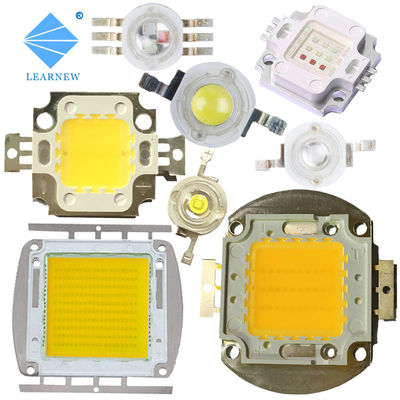 Microplaqueta 5.0x5.0MM da ESPIGA do diodo emissor de luz do poder superior de SMD 10W Learnew integrados